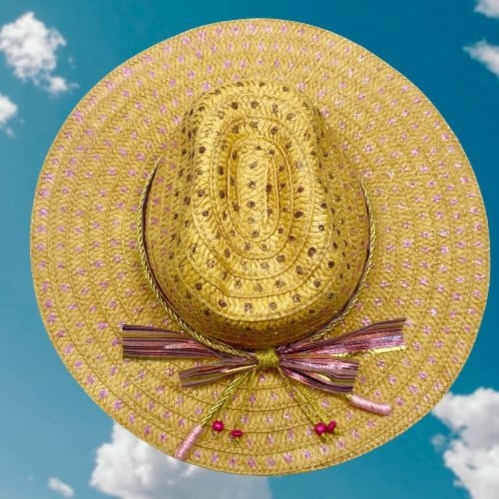 Up-cycled Handmade Festival Hat OS